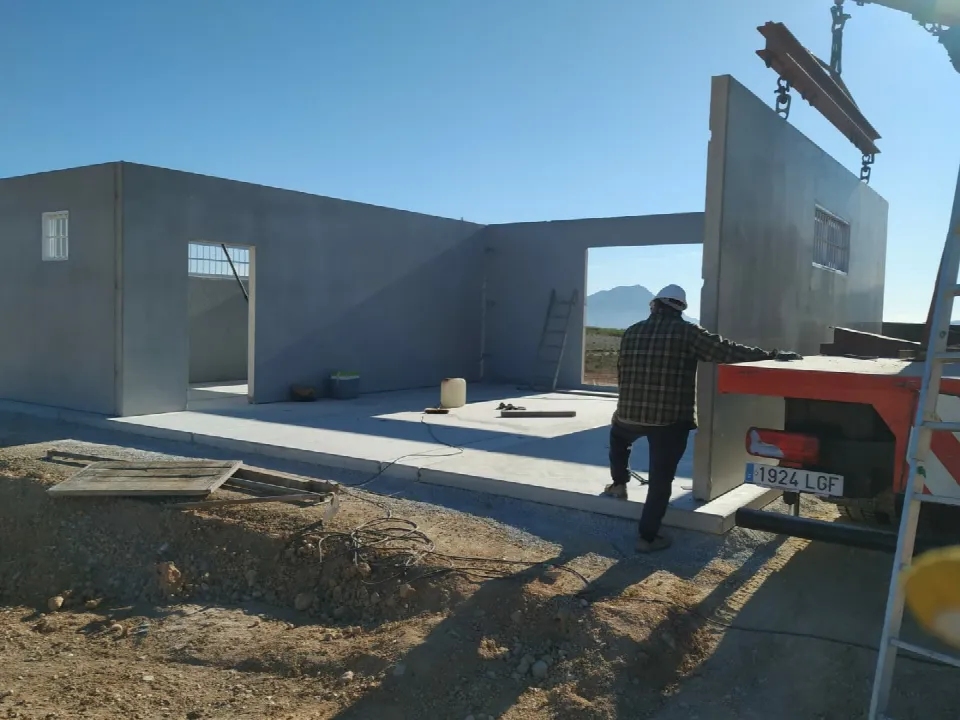 Montaje de caseta