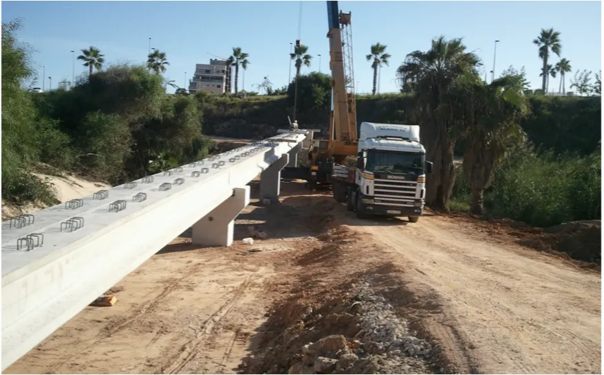 Pasarela en Mil Palmeras
